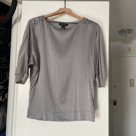 White House Black Market Tops - WHBM Silk Stretch Dolman style top S